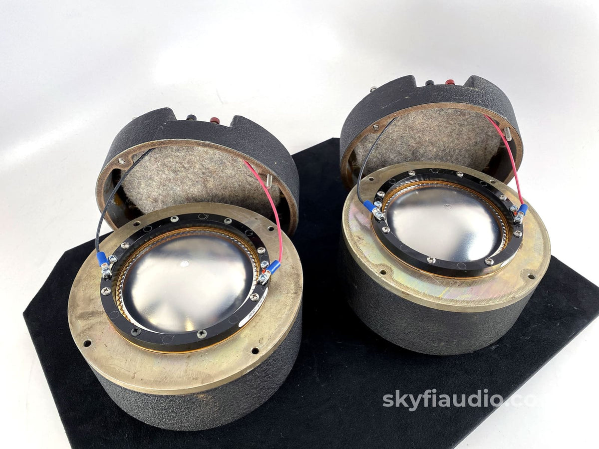 JBL James B. Lansing 375 Horn Compression Drivers, Super Rare