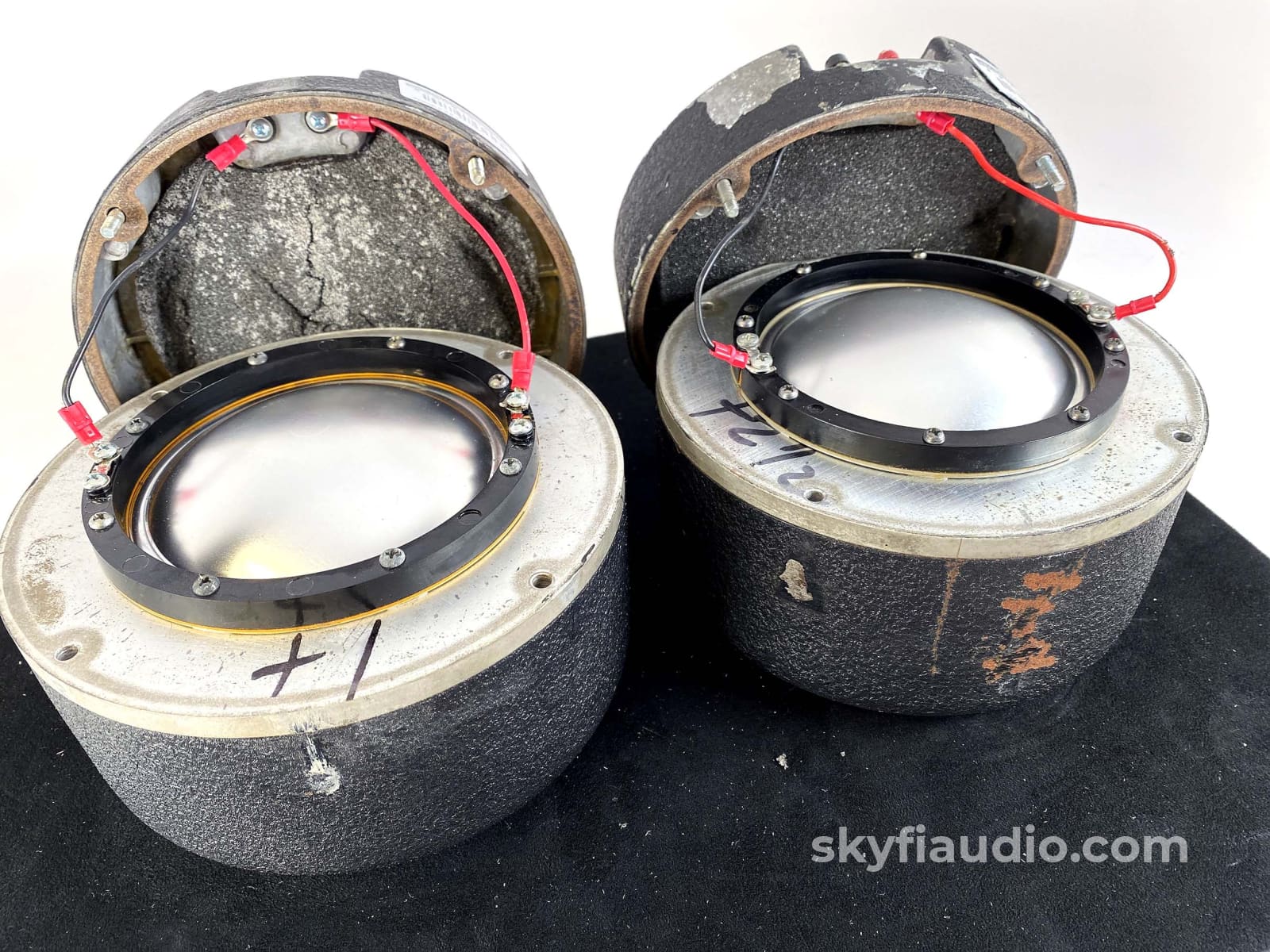 Jbl James B. Lansing 375 Horn Compression Drivers Super Rare Speakers