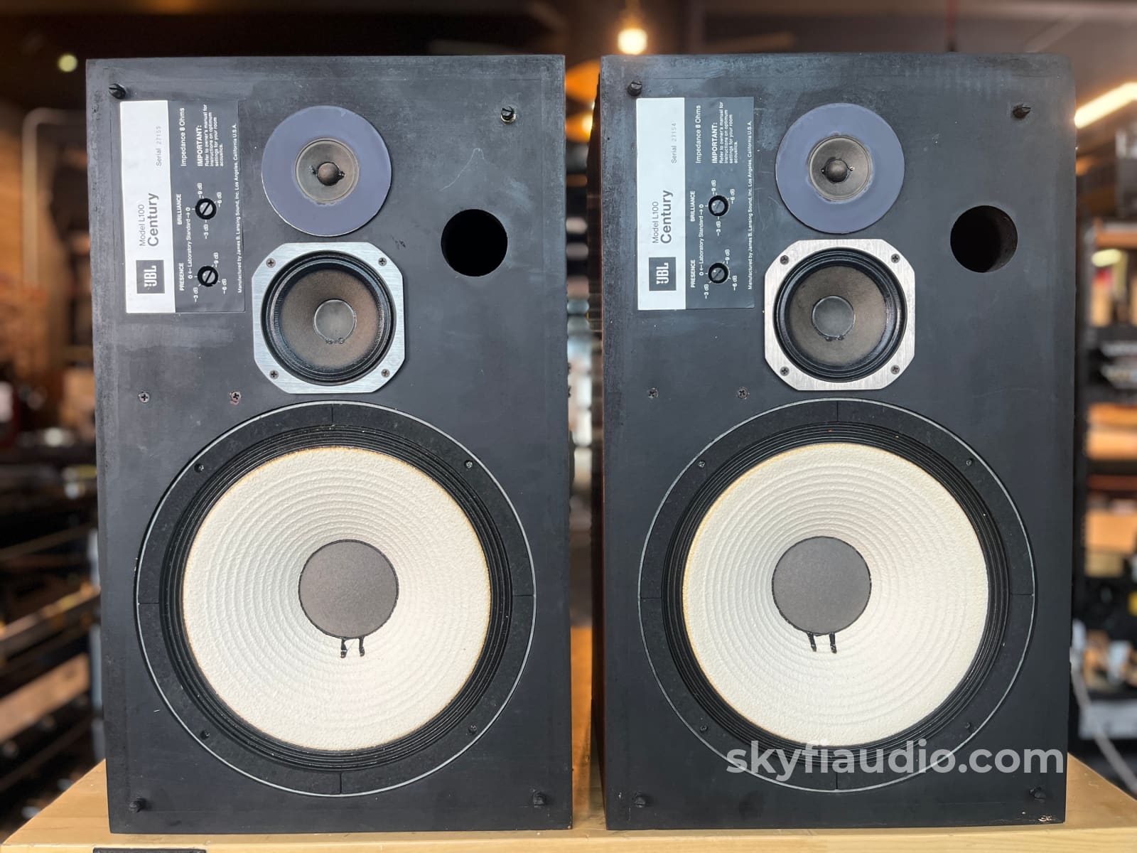 JBL L100 Century Speakers - Refreshed
