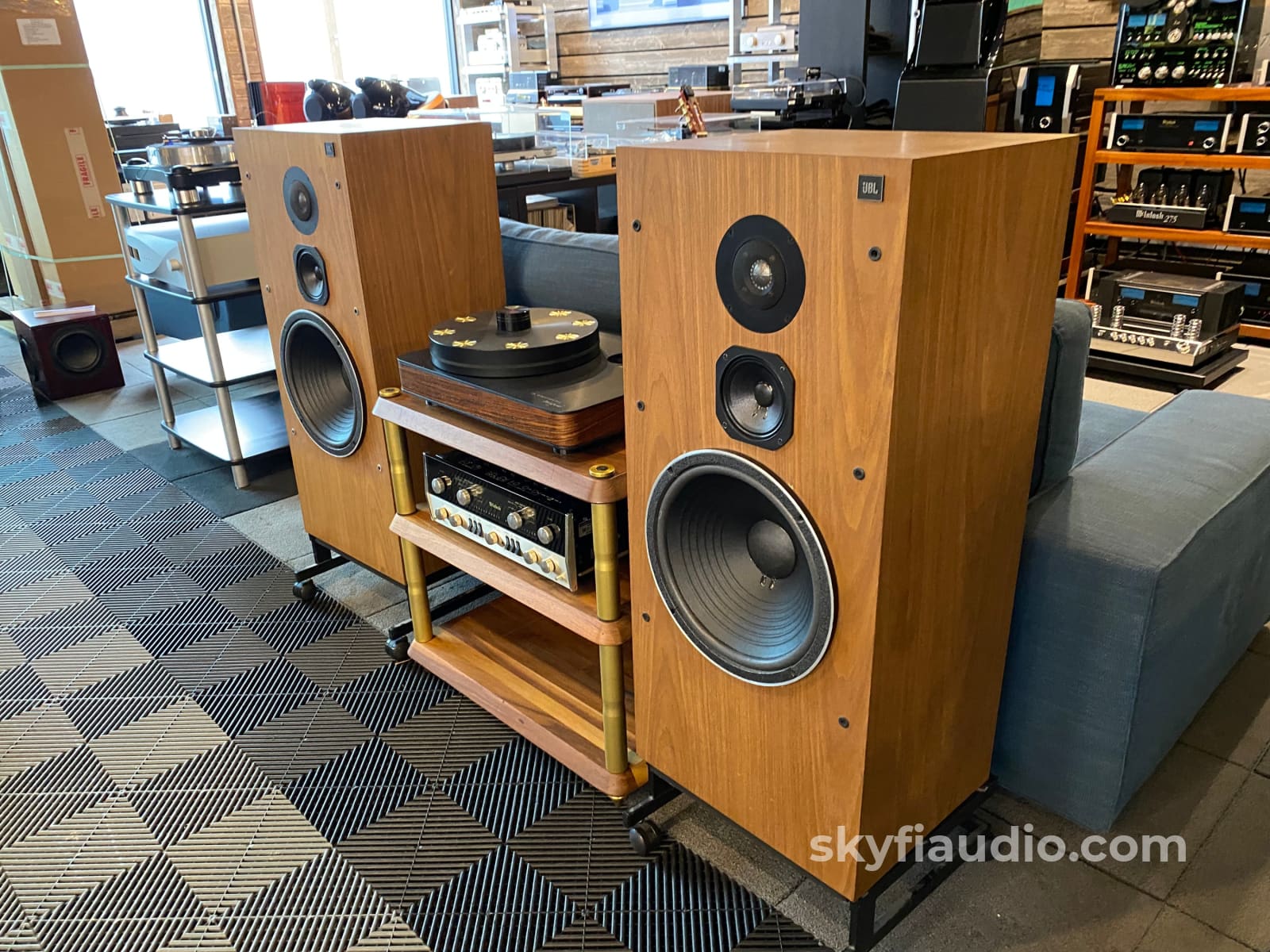 JBL L100T Vintage Floorstanding Speakers - Super Clean And Restored