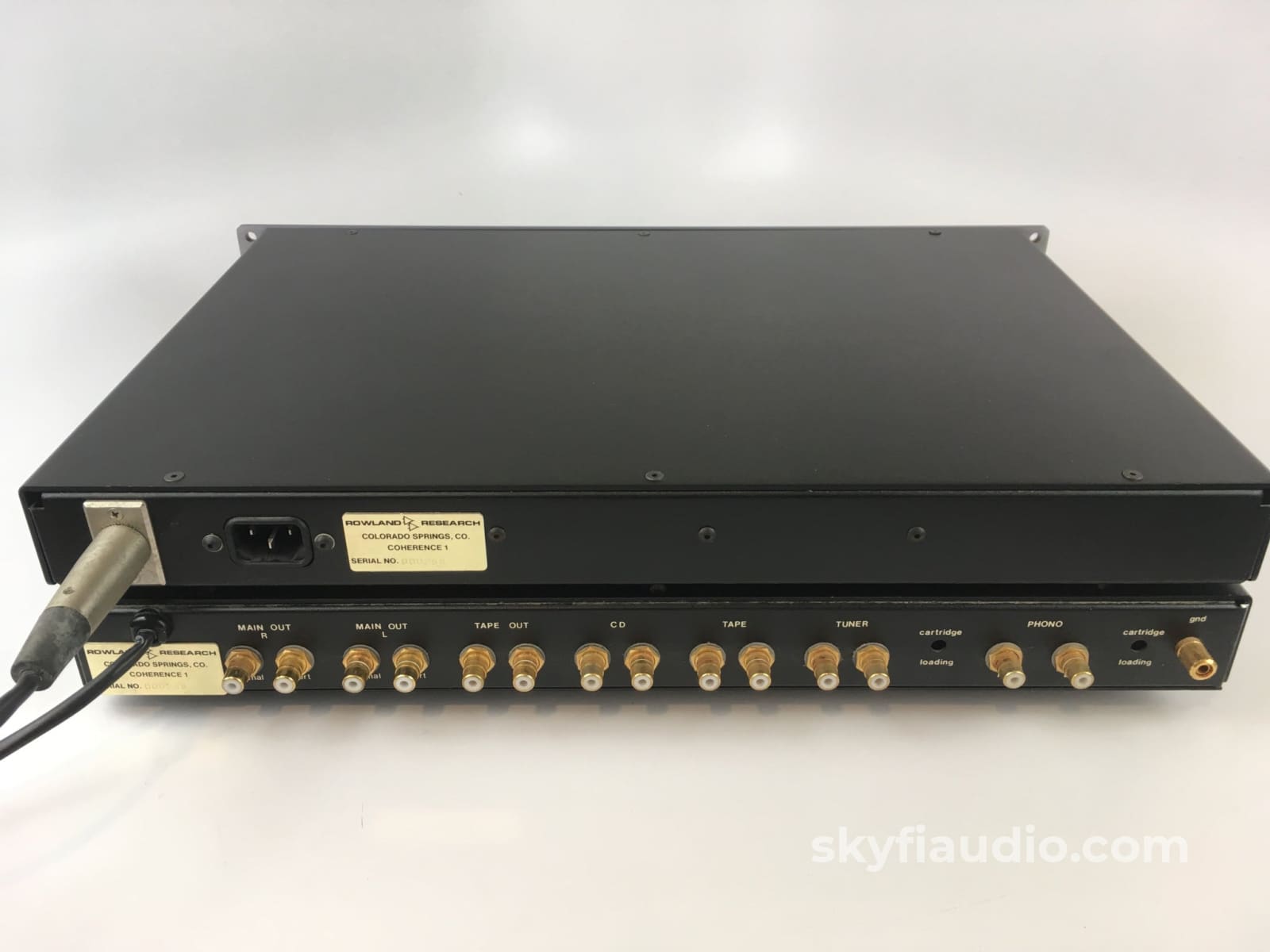 Jeff Rowland Coherence One Preamp Preamplifier