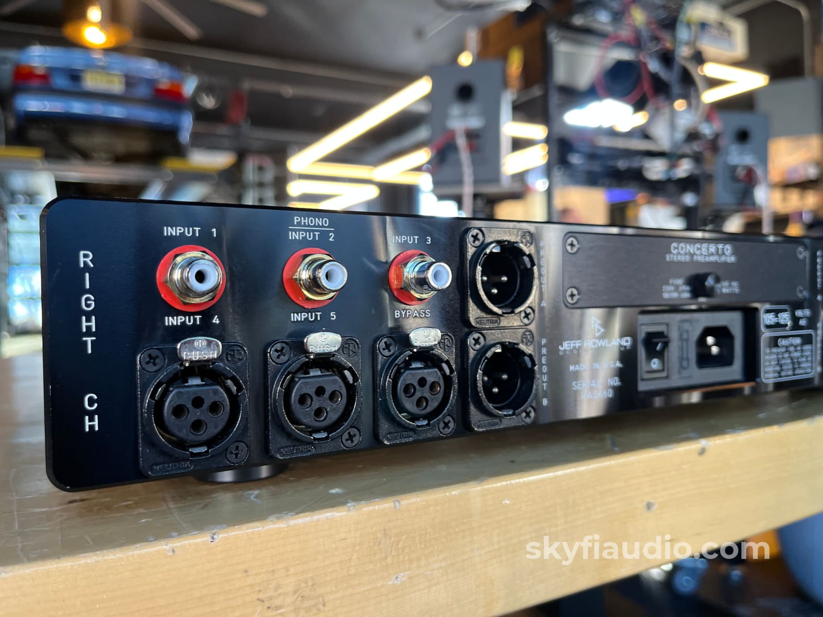JEFF ROWLAND CONCERTO INTEGRATED 美品 Jeff Rowland Concerto Preamplifier - Beautifully Made