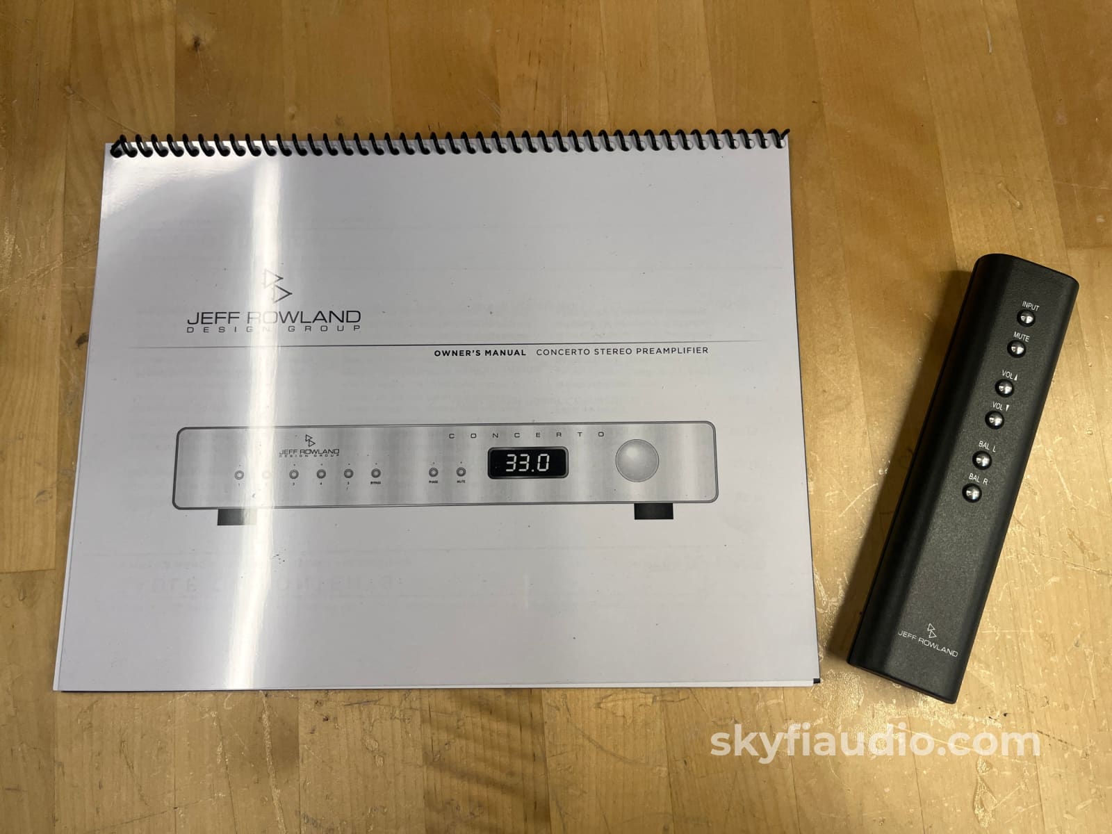 JEFF ROWLAND CONCERTO INTEGRATED 美品 Jeff Rowland Concerto Preamplifier - Beautifully Made