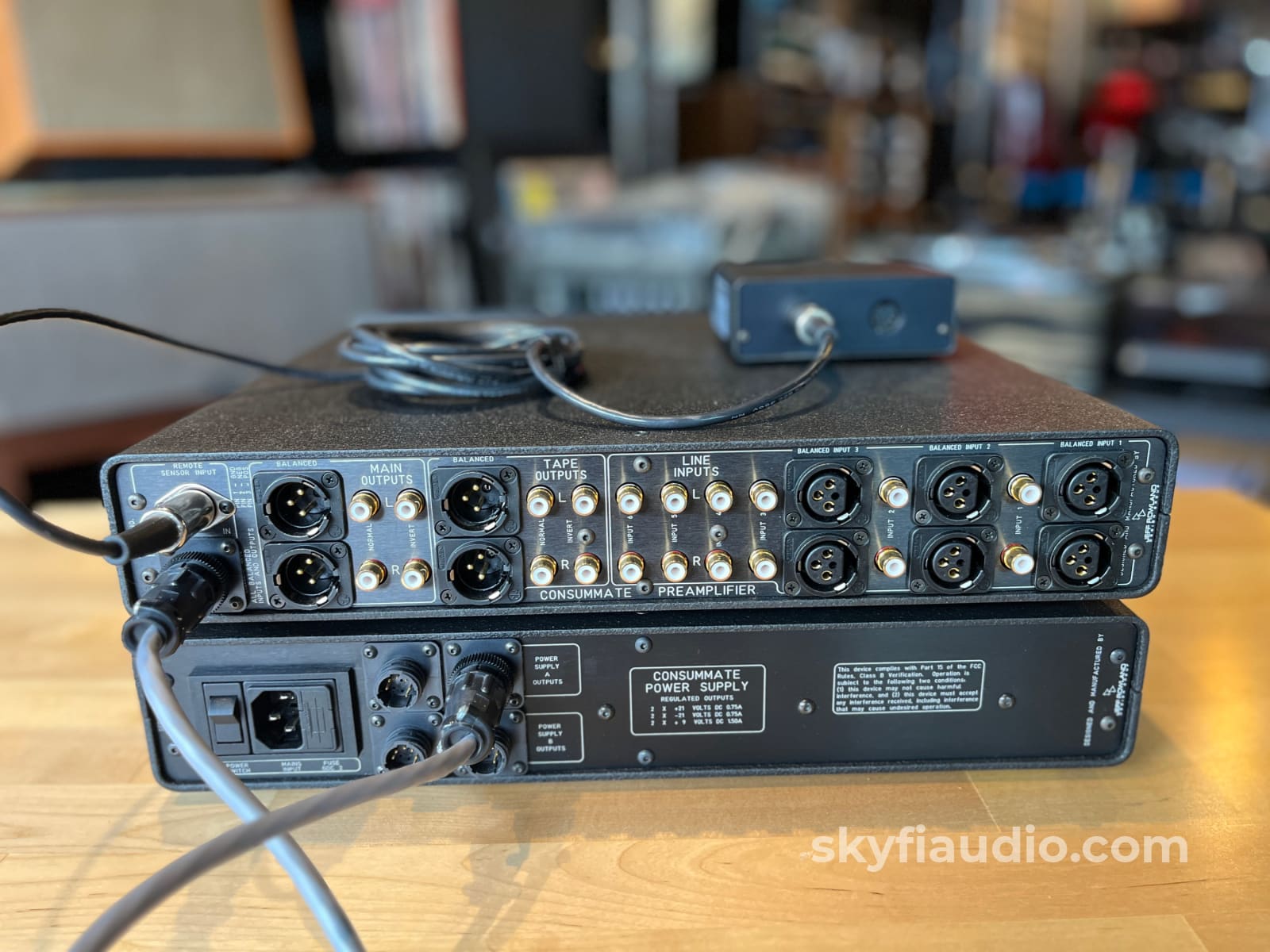 Jeff Rowland Consummate Two Piece Preamplifier - Flagship - Preamplifier