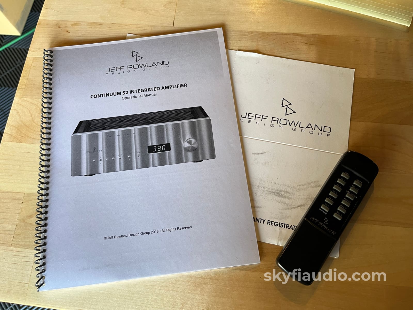 Jeff Rowland Continuum S2 Integrated Amplifier w/ MC Phono Module Integrated Amplifier