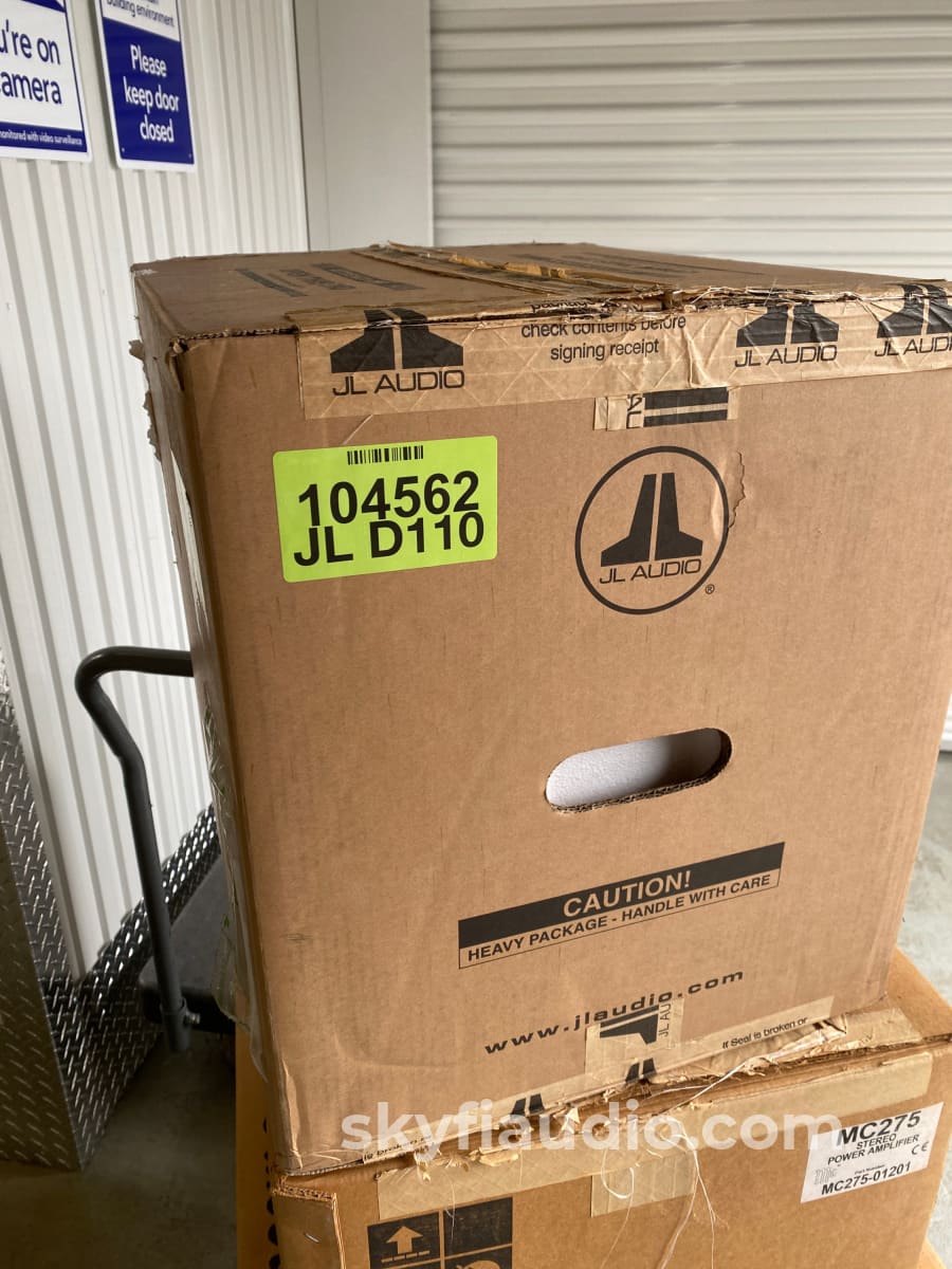 Jl Audio Dominion D110 - 10’ Powered Subwoofer Speakers