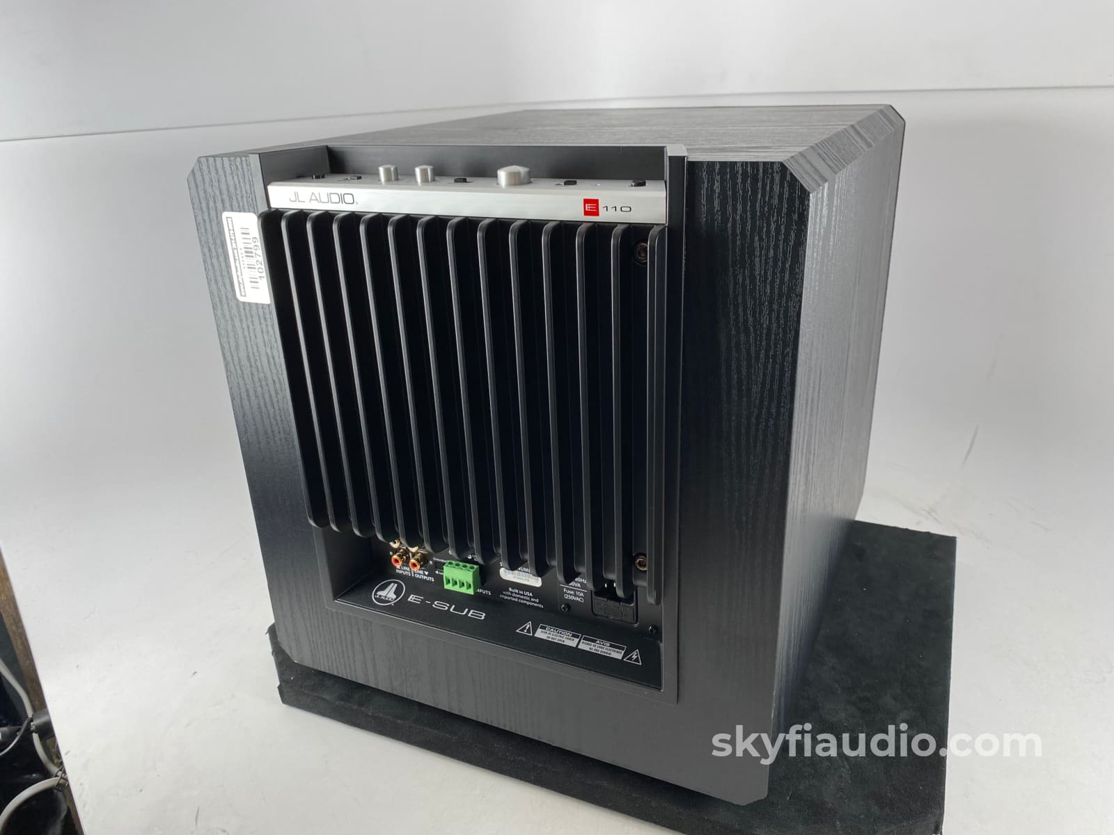 Jl Audio E-Sub E110 - Cnets Best Small Powered Subwoofer 1200W Active Warranty (2023) Speakers