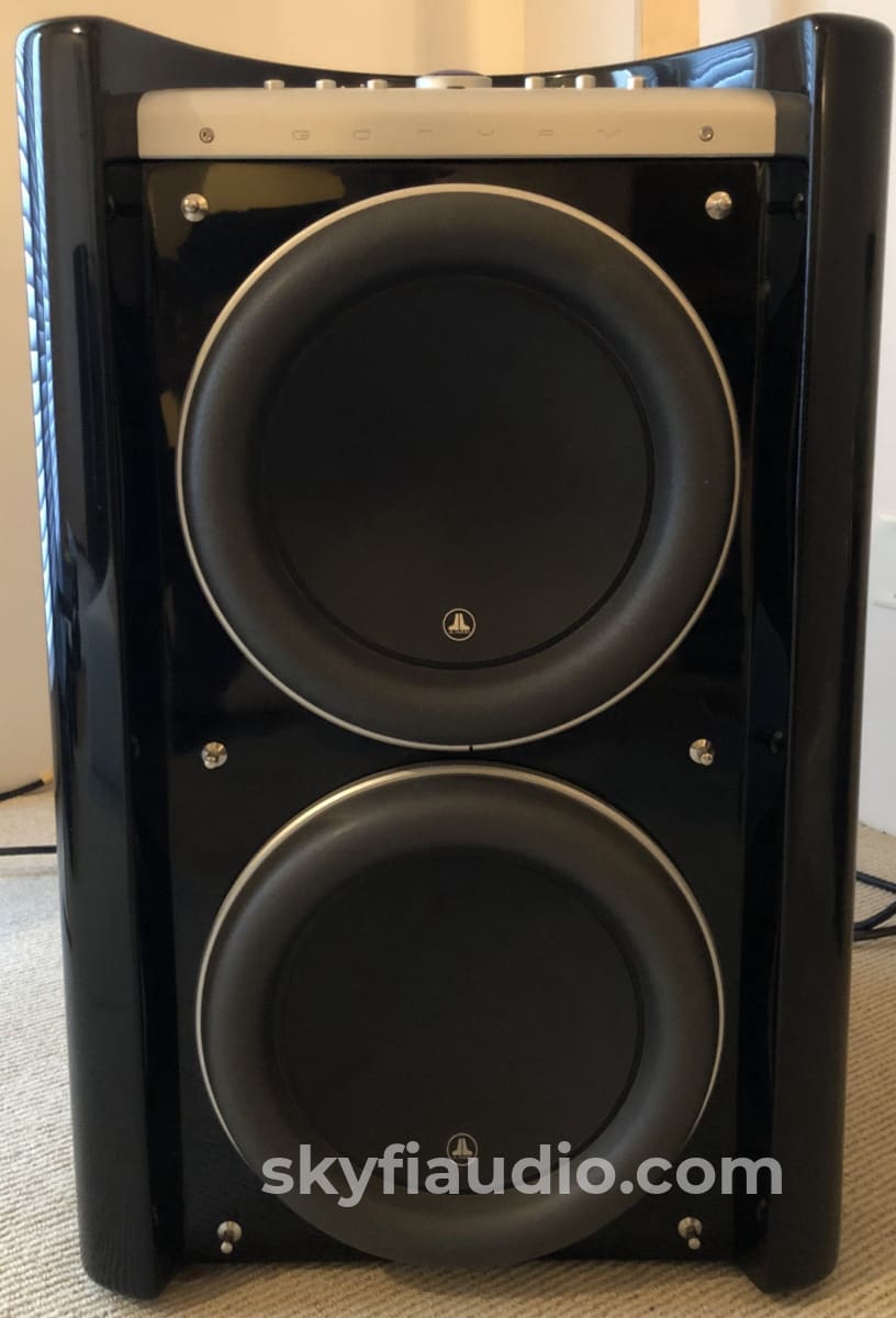 Jl Audio Gotham Reference Subwoofer In Original Crate (2 Of 2) Speakers
