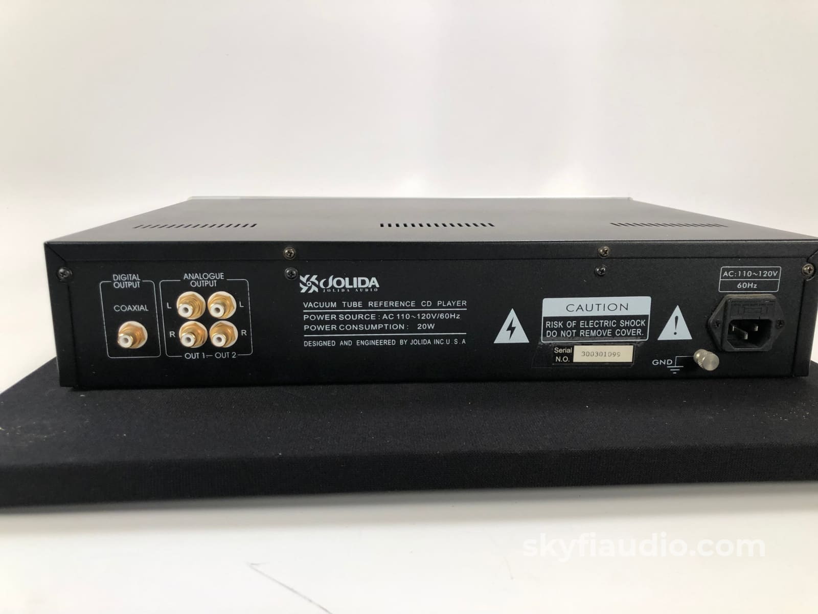 Jolida Jd100A Tube Reference Cd Player - Like New And Complete + Digital