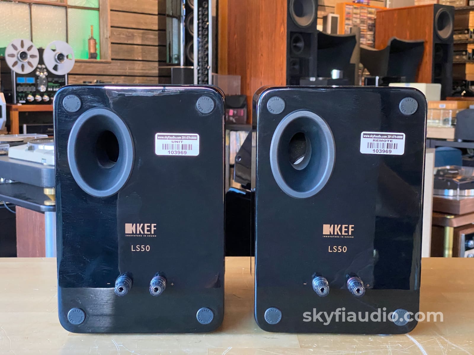 KEF LS50 Bookshelf Speakers - Highly Reviewed, Stereophile Class A
