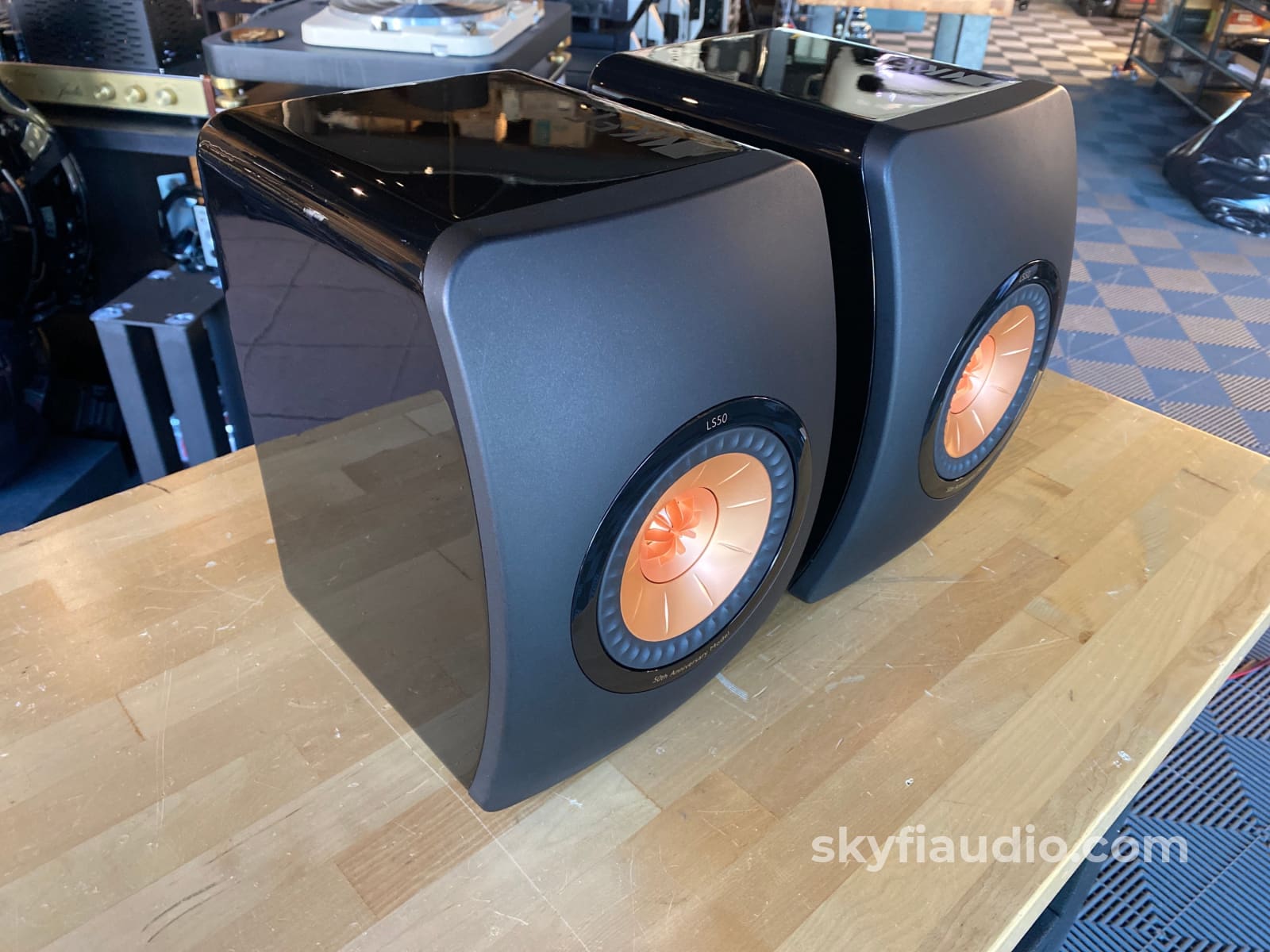 KEF LS50 Speakers - 50th Anniversary Model - Like New