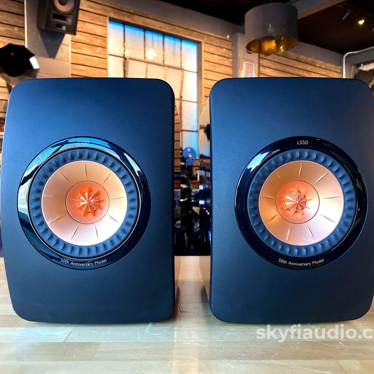 KEF LS50 Speakers - 50th Anniversary Model - Like New