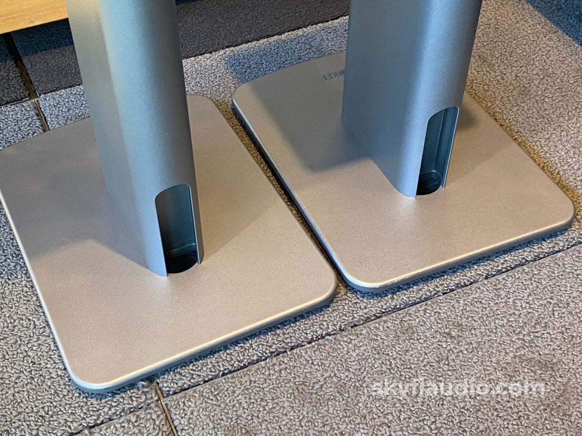 Kef Ls50 Wireless Speakers (V1) With Matching Stands - Latest Software