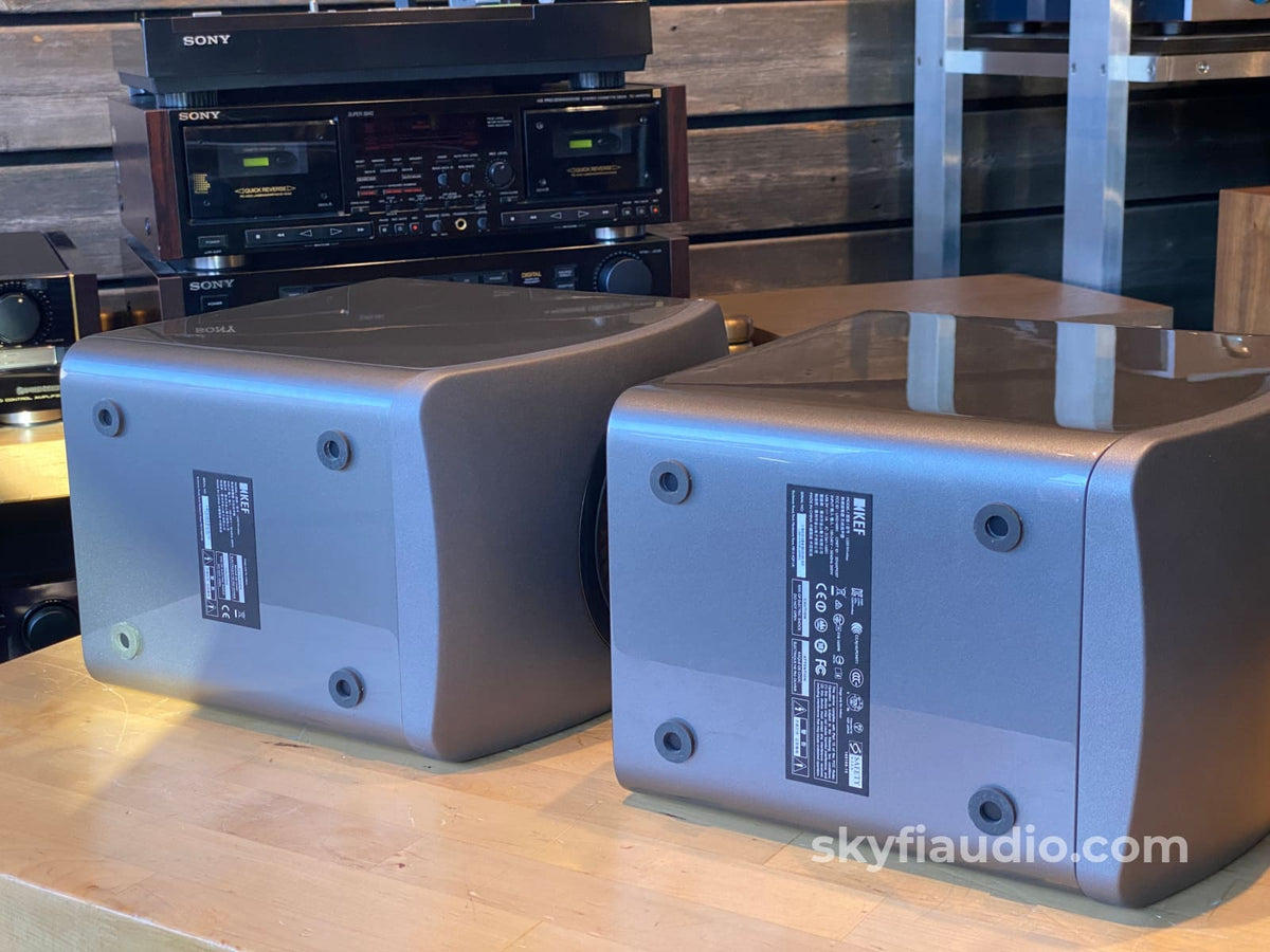 Kef Ls50 Wireless Speakers (V1) With Matching Stands - Latest Software
