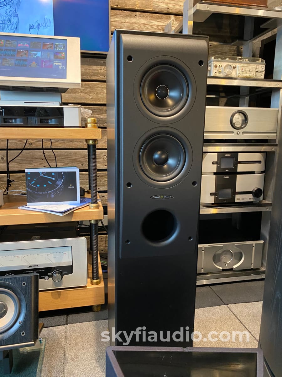 Kef Reference Home Theater Speaker System Package - Model Three-Two 202C And Tdm34Ds Speakers
