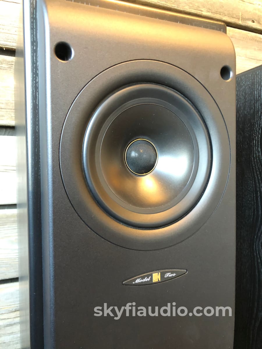Kef Reference Model Two Speakers In Boxes