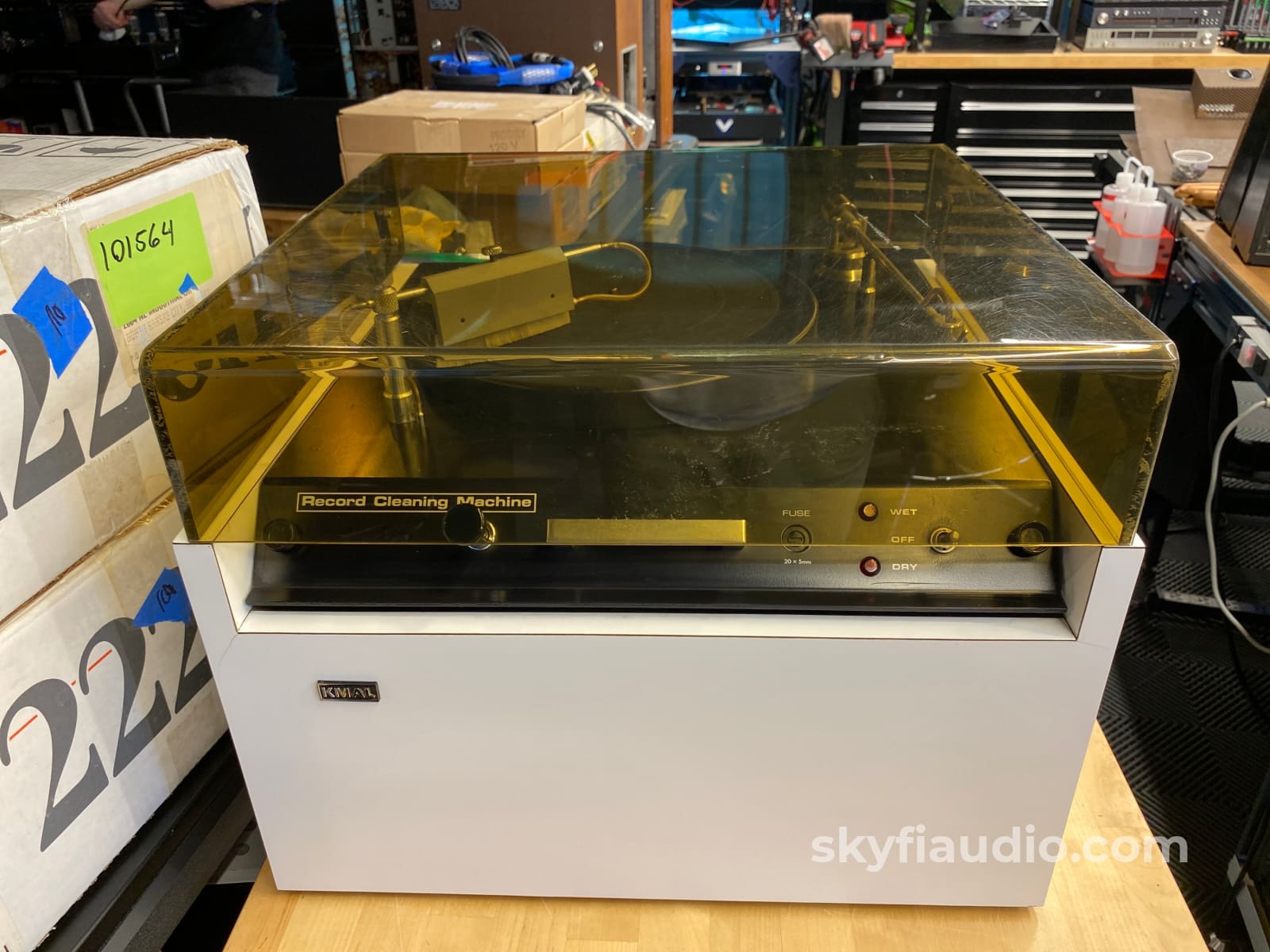 Keith Monks - Kmal Record Cleaning Machine Mkii Complete And Working Great Accessory