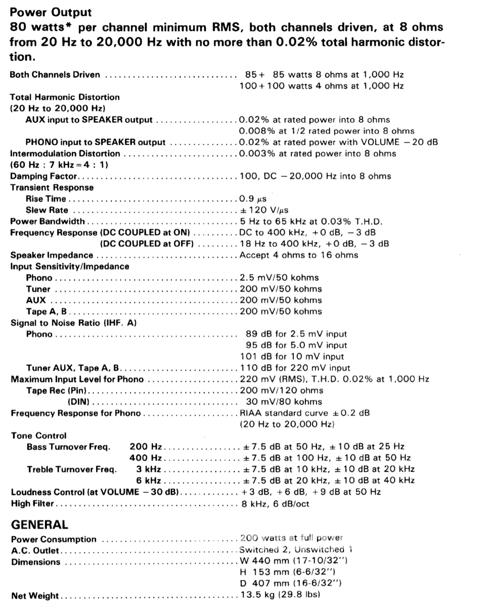 Kenwood Ka-701 And Kt-615 - Integrated Amp Tuner Set Amplifier