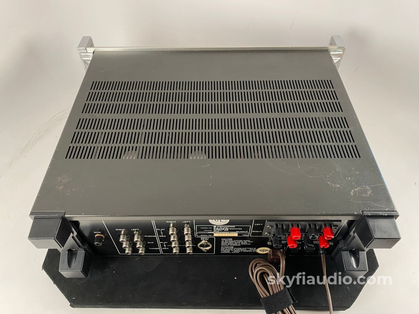 Kenwood KA-7100 Vintage DC Stereo Integrated Amplifier w/Rack Handles