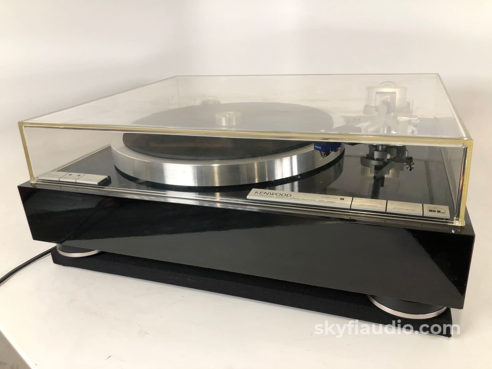Kenwood Kp-990 Turntable With New Sumiko Songbird Cartridge