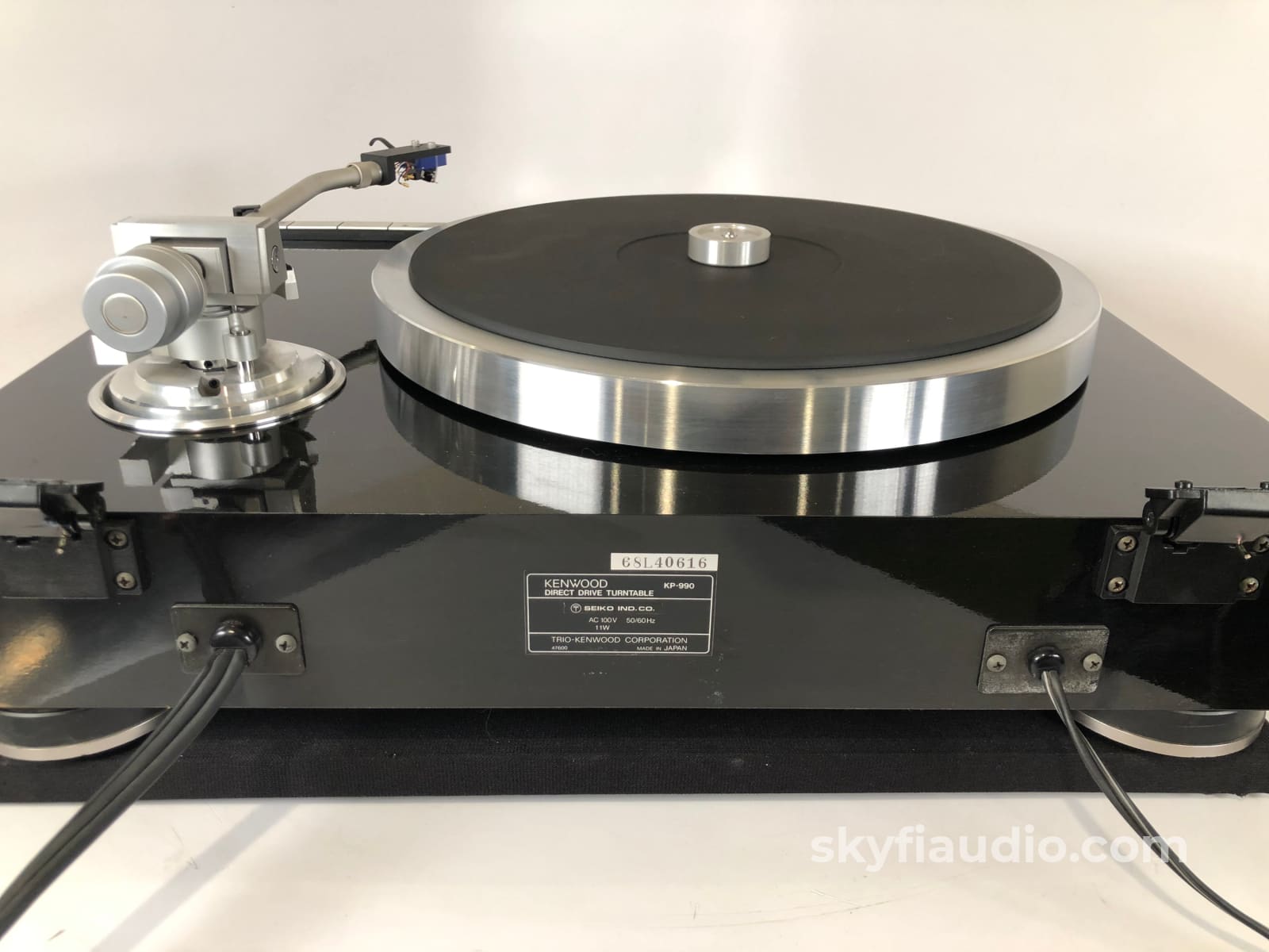 Kenwood KP-990 Turntable with New Sumiko Songbird Cartridge