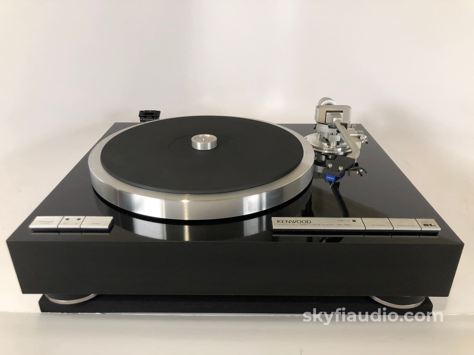 Kenwood Kp-990 Turntable With New Sumiko Songbird Cartridge