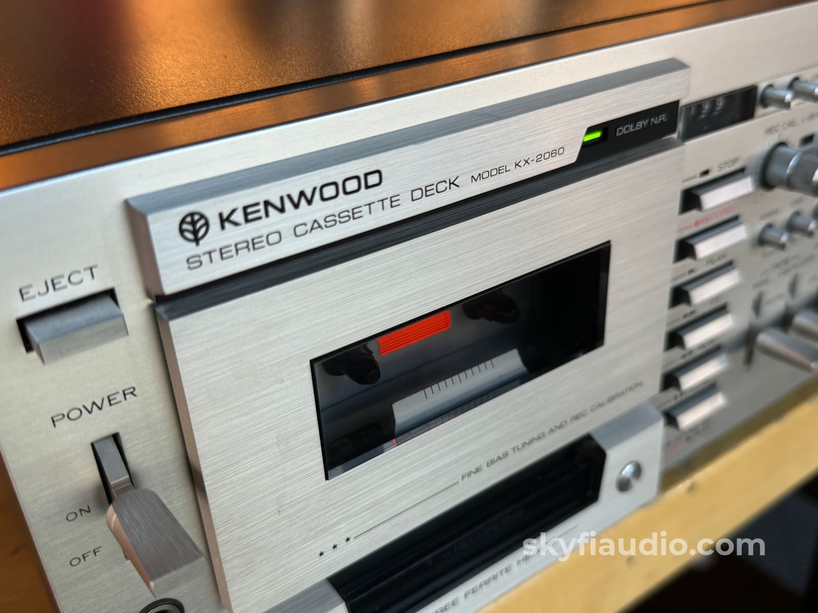 Kenwood Kx-2060 Cassette Deck Serviced Tape