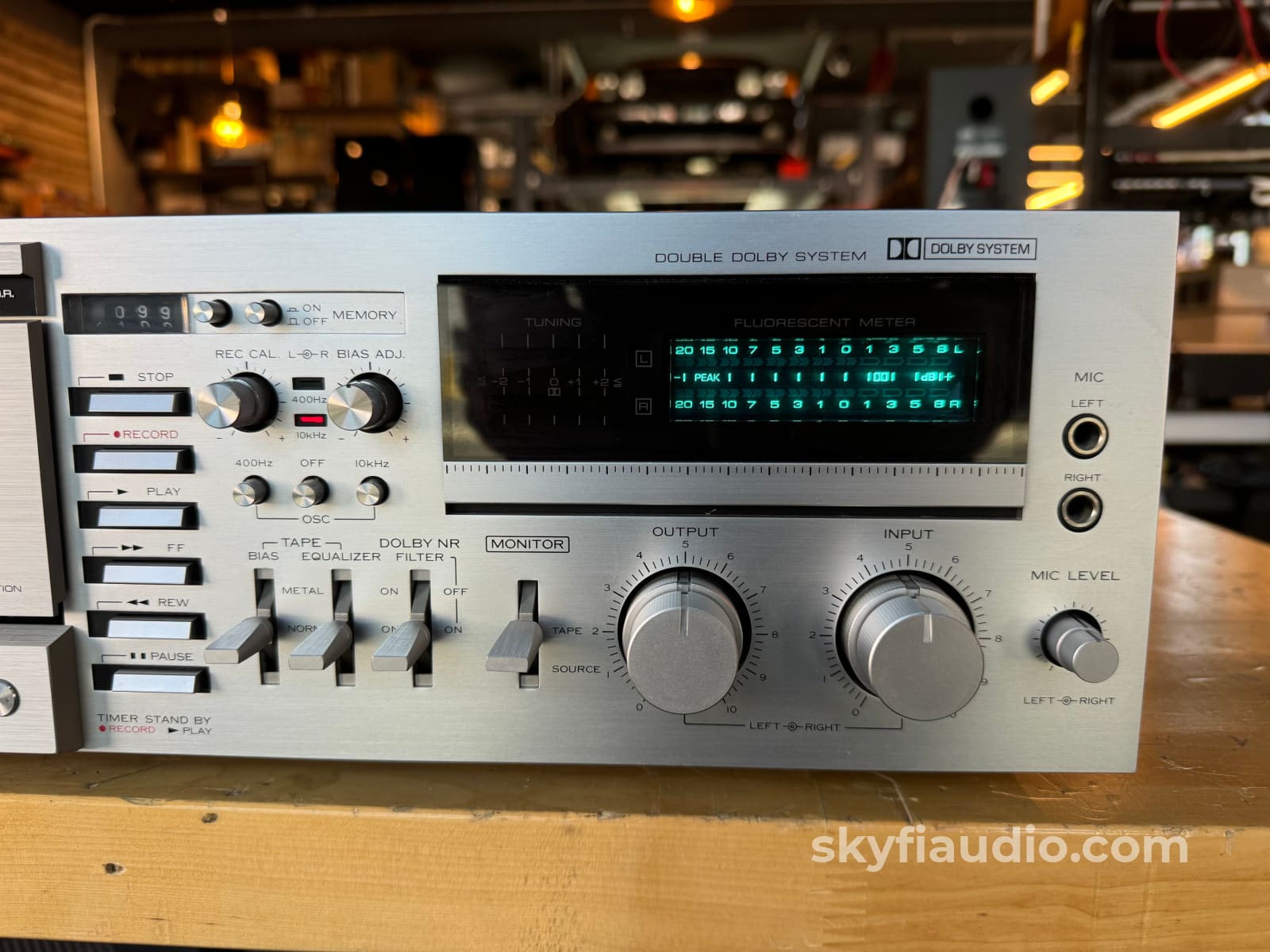 Kenwood KX-2060 3-Head Cassette Deck, Serviced