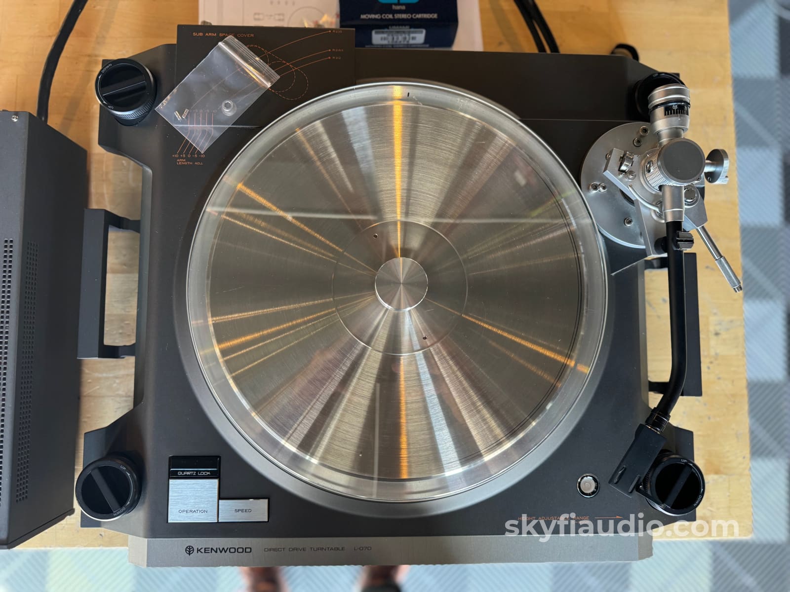 Kenwood L-07D Turntable - Rare and Serviced Turntable