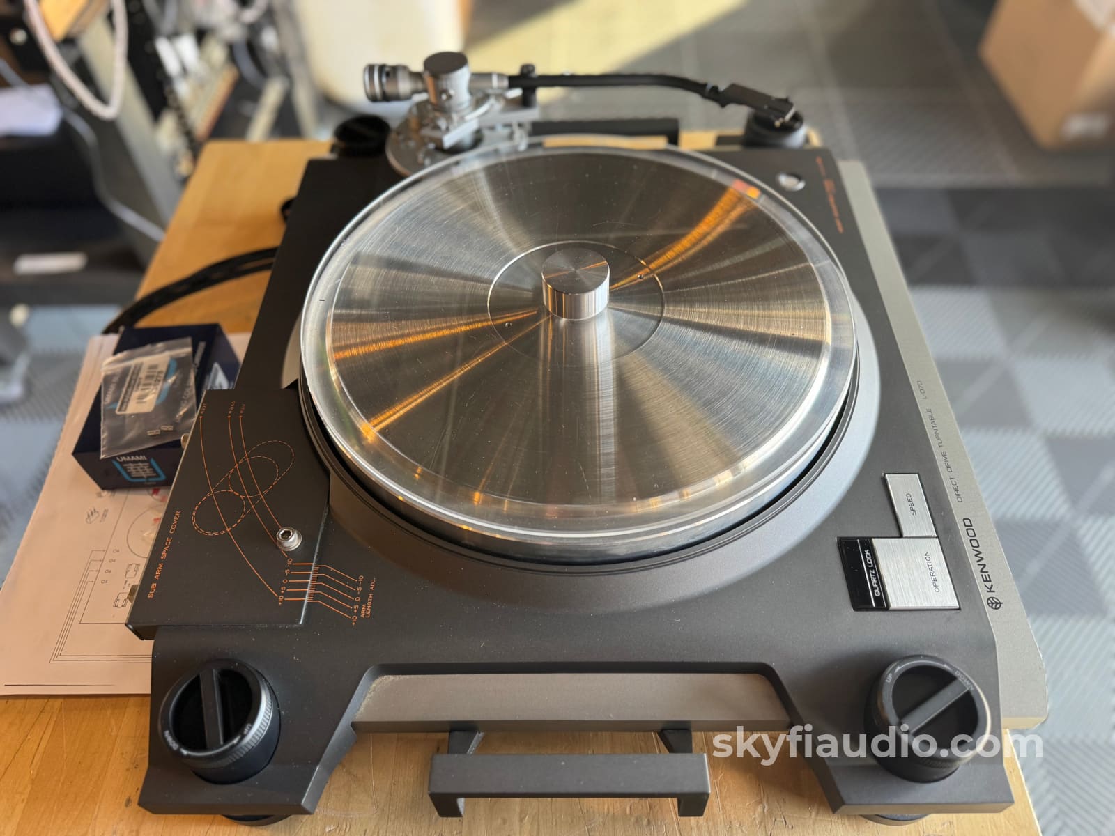 Kenwood L-07D Turntable - Rare and Serviced Kenwood L-07D Turntable - Rare and Serviced