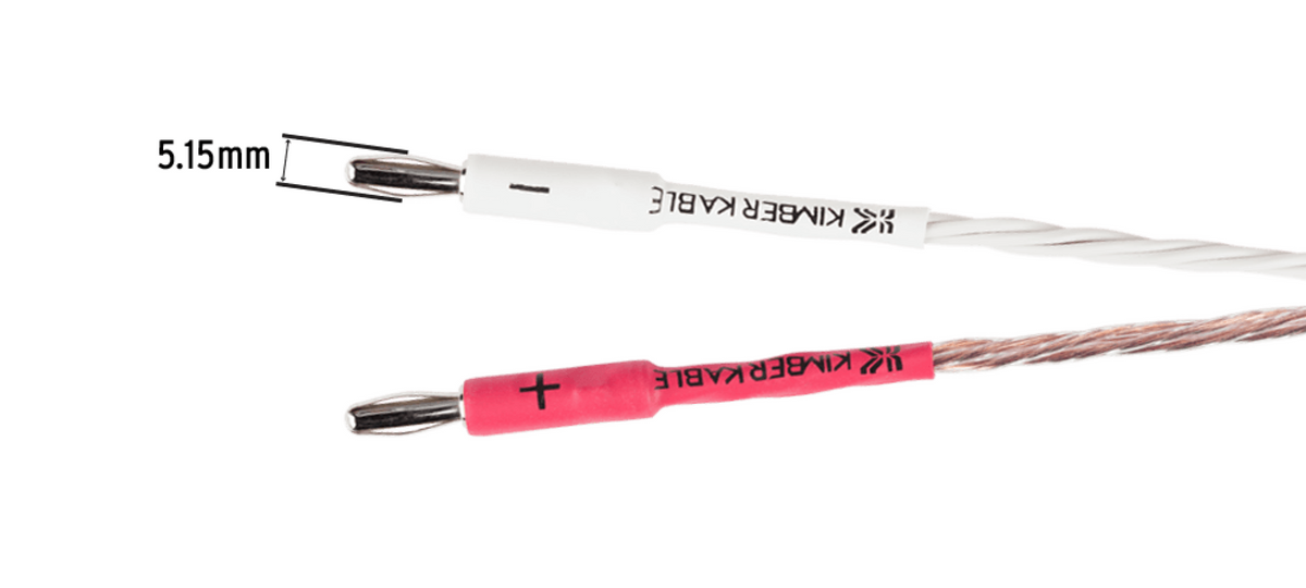 Kimber Kable - Ascent Series 4Tc Speaker Cables Pair -New