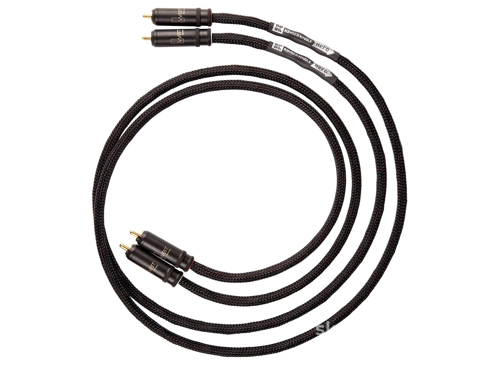 Kimber Kable - Ascent Series Hero Analog Interconnects (Pair) Rca Ultraplate Or Wbt Connectors New