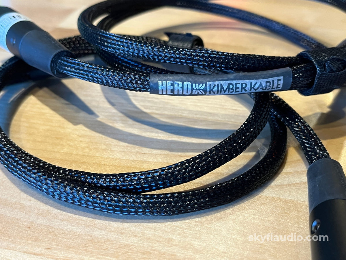 Kimber Kable Ascent Series Hero XLR Cables - 1m Pair - Cables