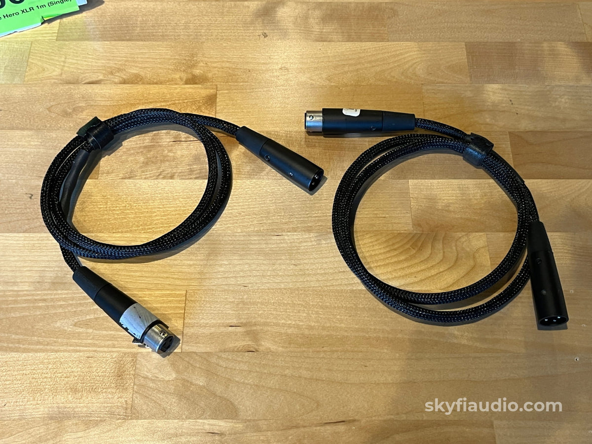 Kimber Kable Ascent Series Hero XLR Cables - 1m Pair - Cables