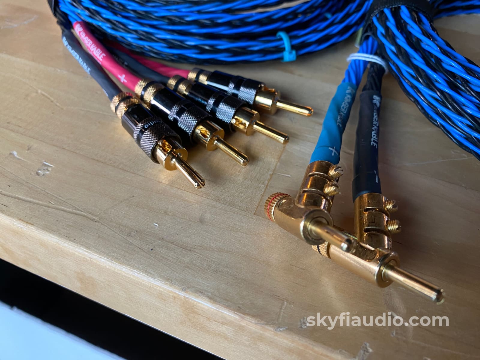 Kimber Kable Double 8Tc Speaker Cables In Bi-Wire Config - 2 Meters