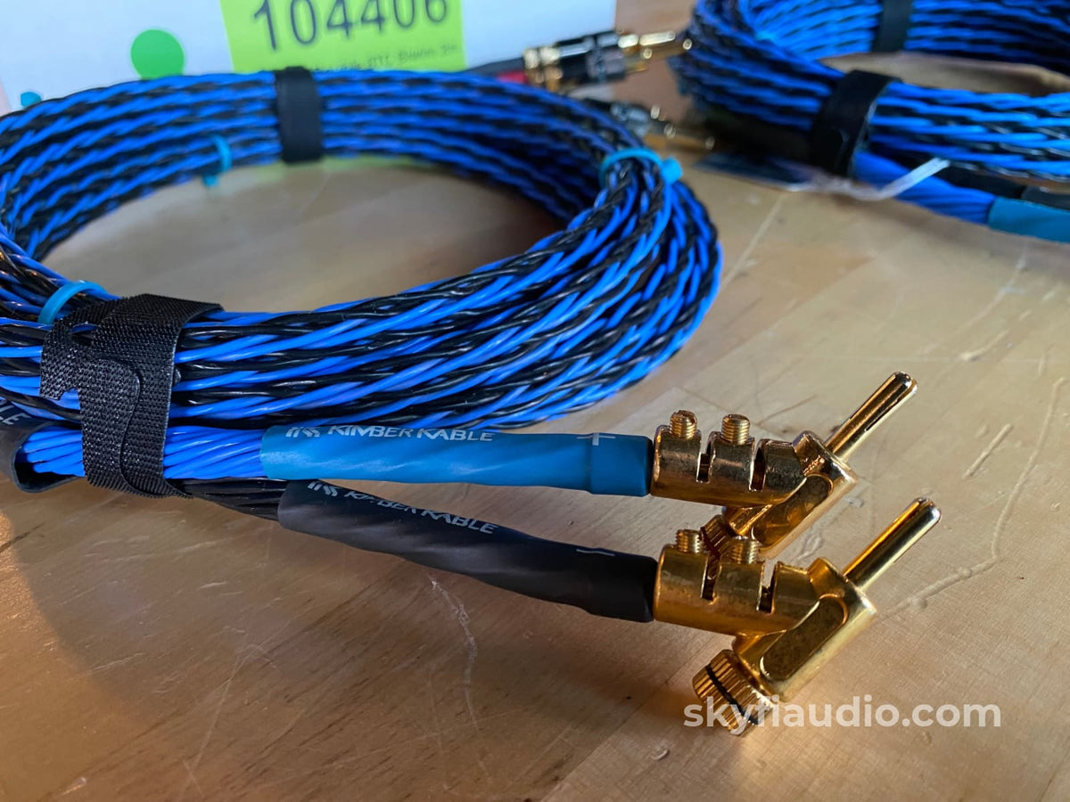 Kimber Kable Double 8Tc Speaker Cables In Bi-Wire Config - 2 Meters