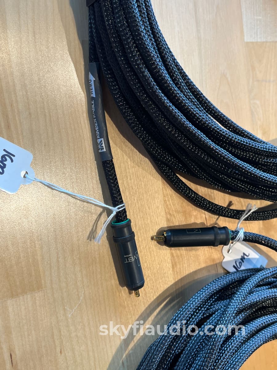 Kimber Kable Hero RCA Cable Pair - WBT Connections - 16m - Cables