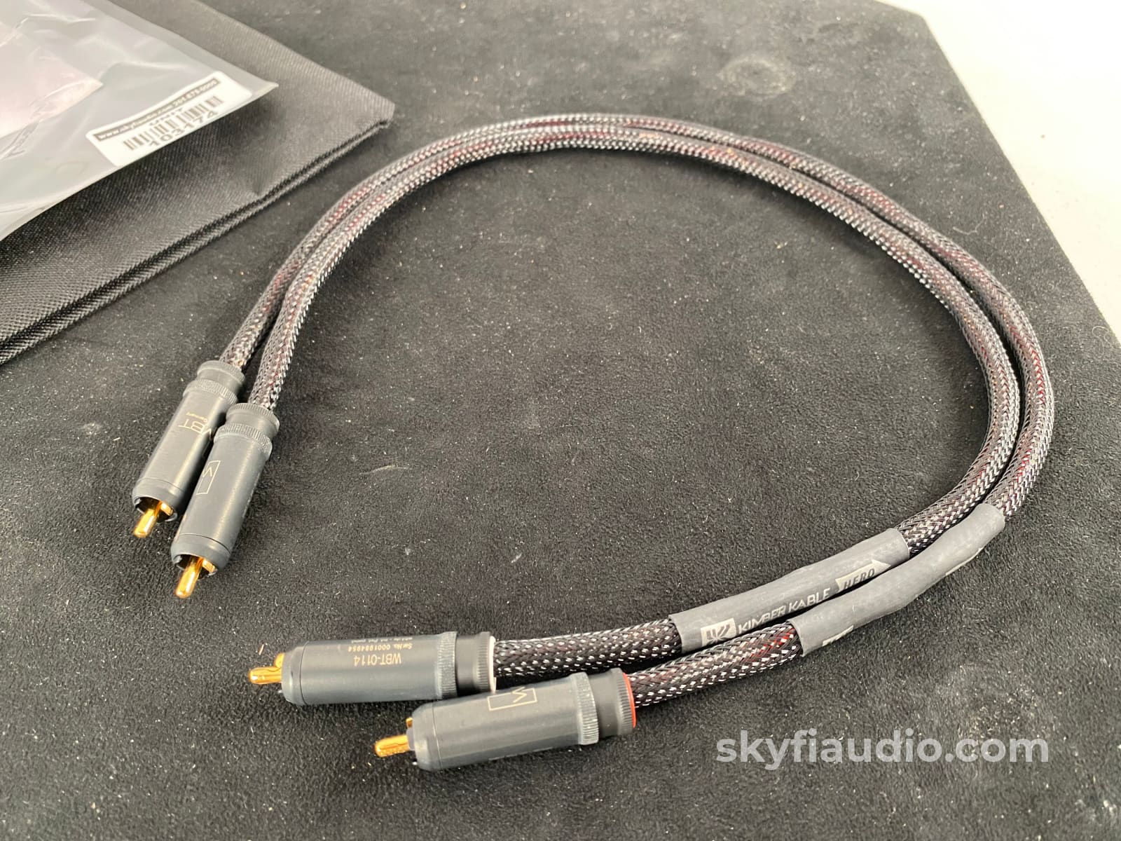 Kimber Kable - Hero RCA Cables With WBT Connectors - 0.5M, New