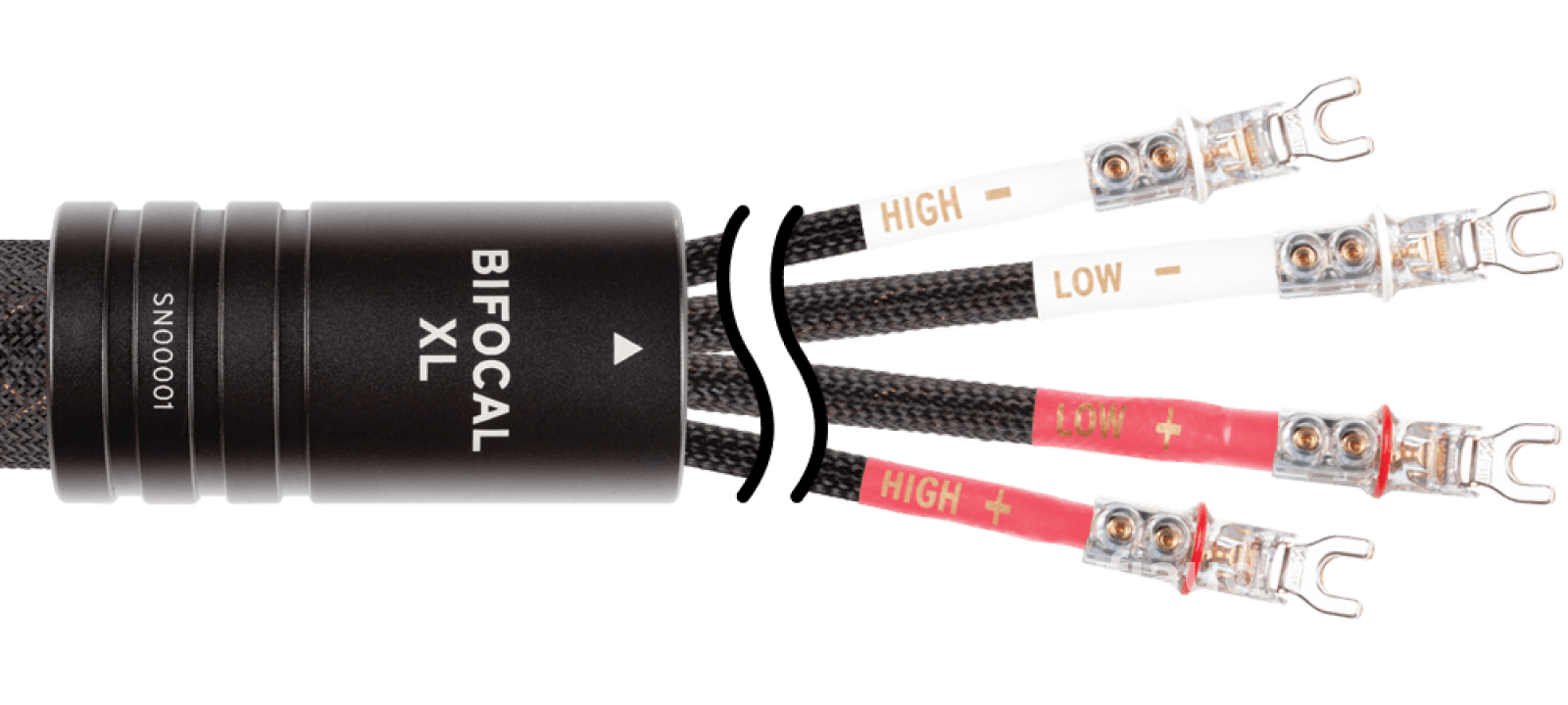 Kimber Kable - Summit Series Bifocal Xl Bi-Wire Speaker Cables (Pair) New