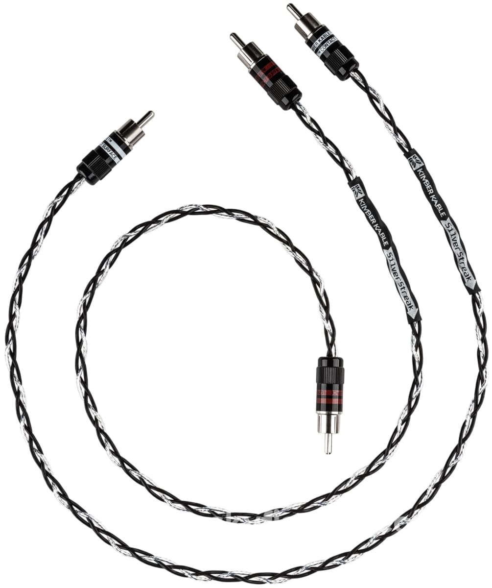 ケーブル・シールド KIMBER KABLE silver USB 1m Kimber Kable Silver Streak Interconnects - PAIR - Dedicated Audio
