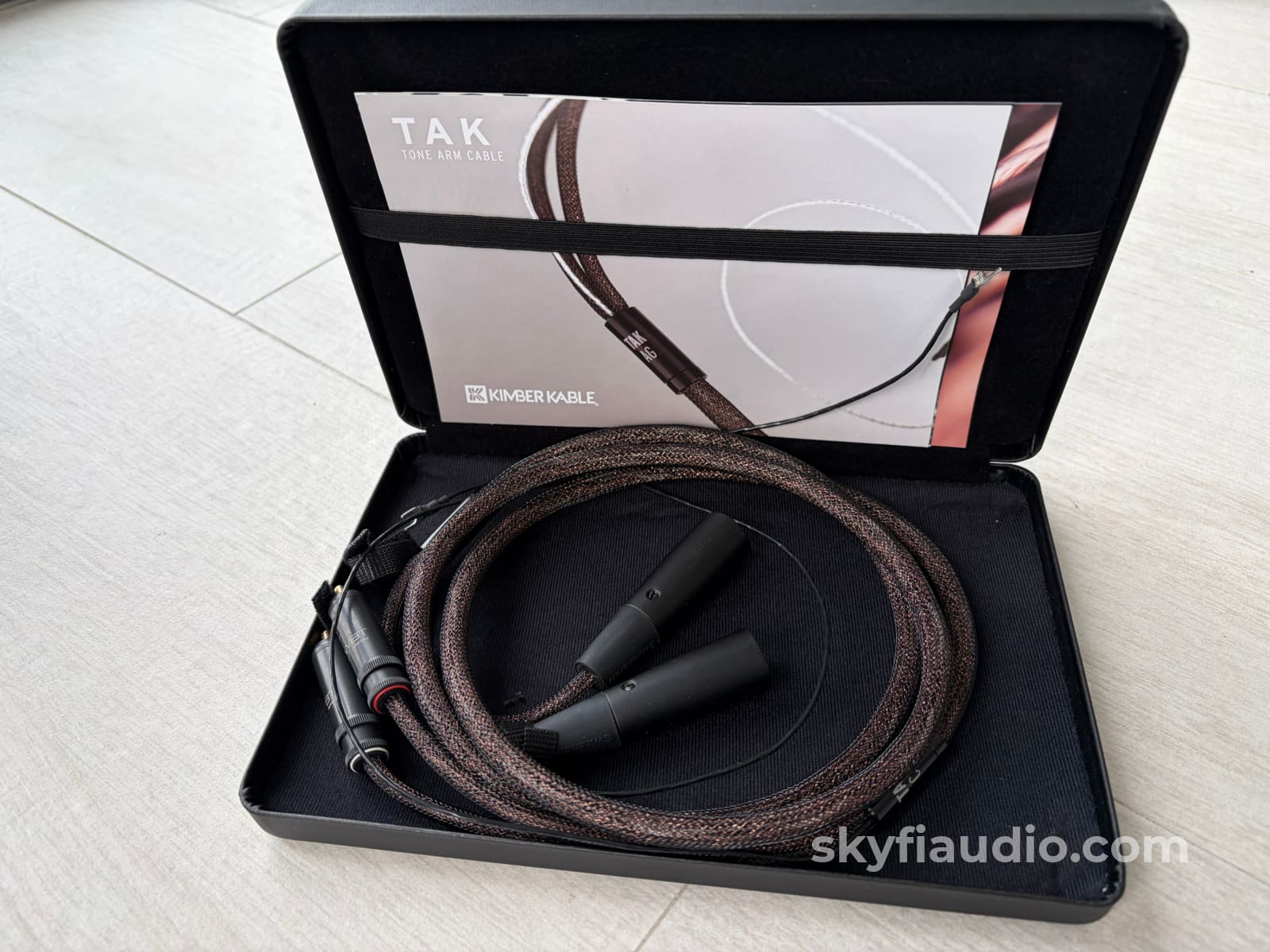 Kimber Kable TAK-CU Phono Cable - RCA to Balanced XLR - Perfect for Technics Cables