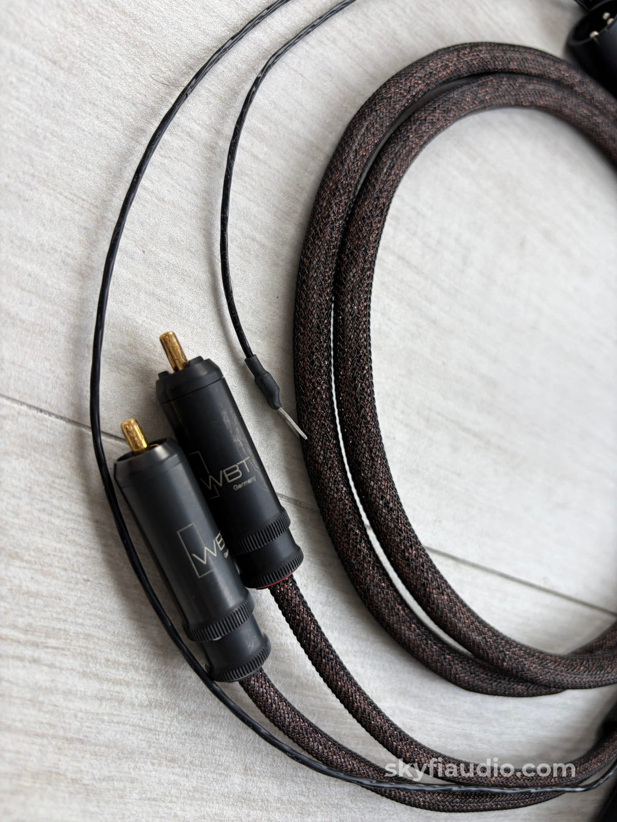 Kimber Kable TAK-CU Phono Cable - RCA to Balanced XLR - Perfect for Technics Cables