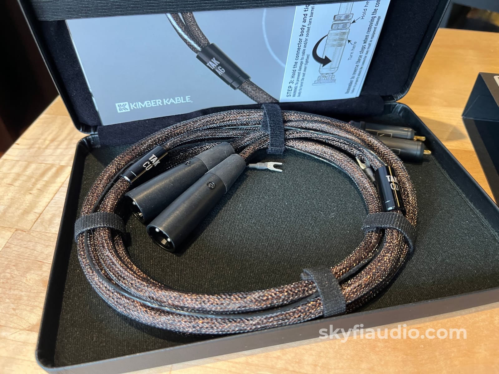 Kimber Kable TAK CU WBT to XLR Perfect for Technics - Pre-Loved -2m - Cables