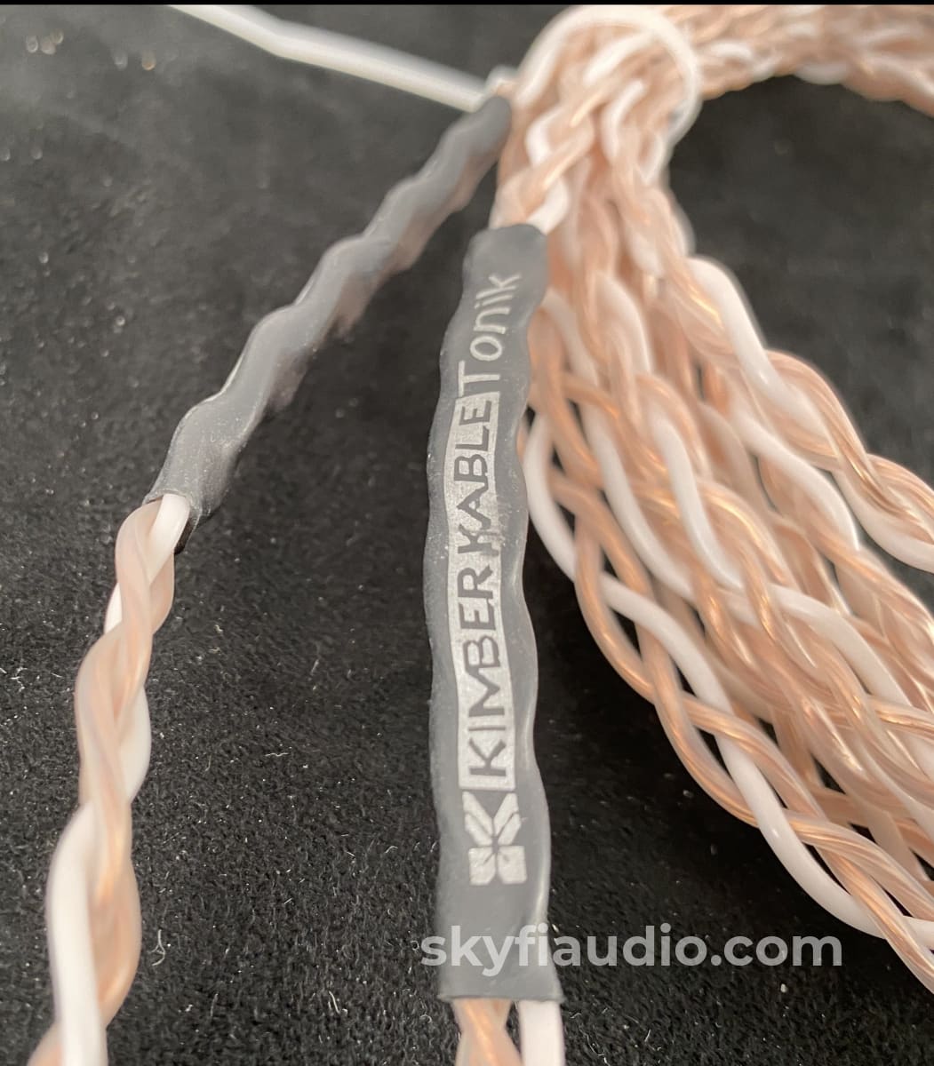 Kimber Kable Tonik Series Interconnects (Pair) 2 Meters With Rcas Cables