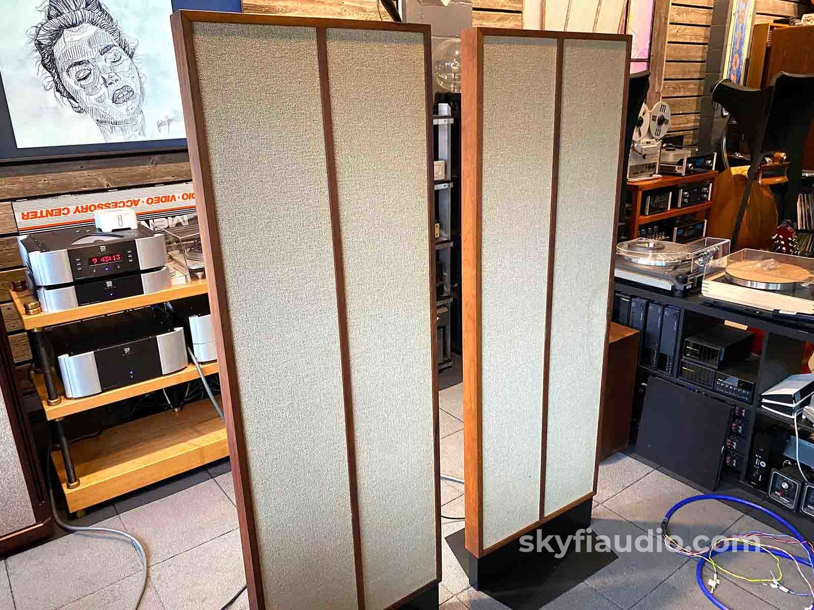 Klh Model 9 Electrostatic Speakers Complete Set! (New Price)