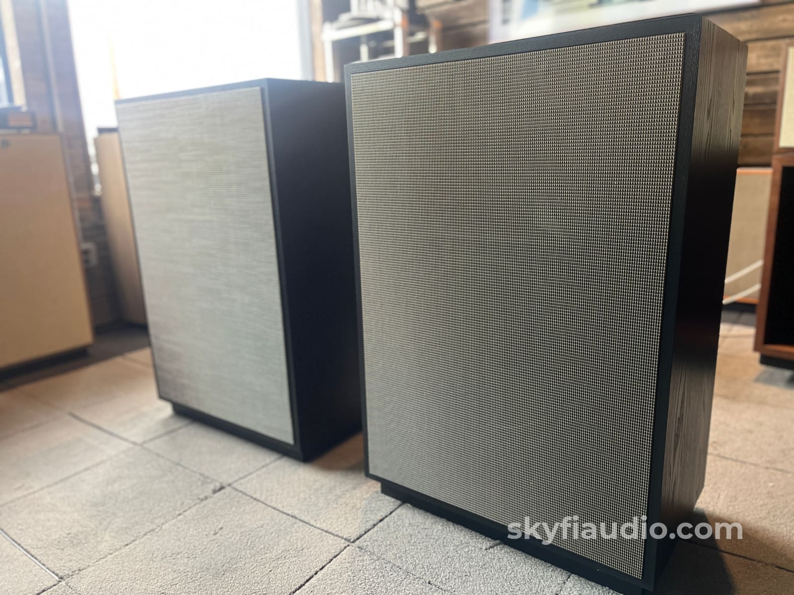 Klipsch Cornwall IV Heritage Series Speaker Pair (Black Ash) - Pre-Loved Speakers