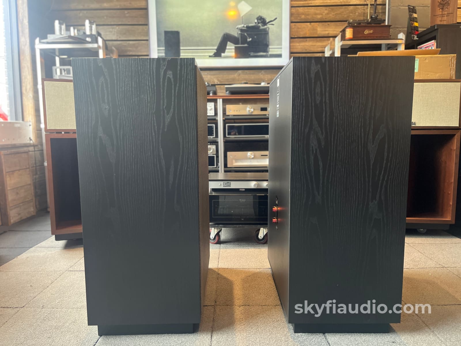 Klipsch Cornwall IV Heritage Series Speaker Pair (Black Ash) - Pre-Loved Speakers