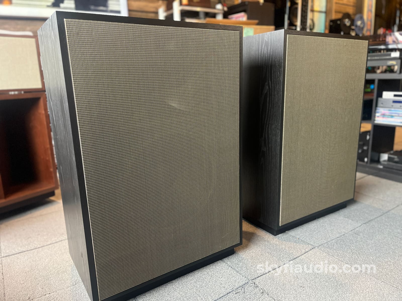 Klipsch Cornwall IV Heritage Series Speaker Pair (Black Ash) - Pre-Loved Speakers