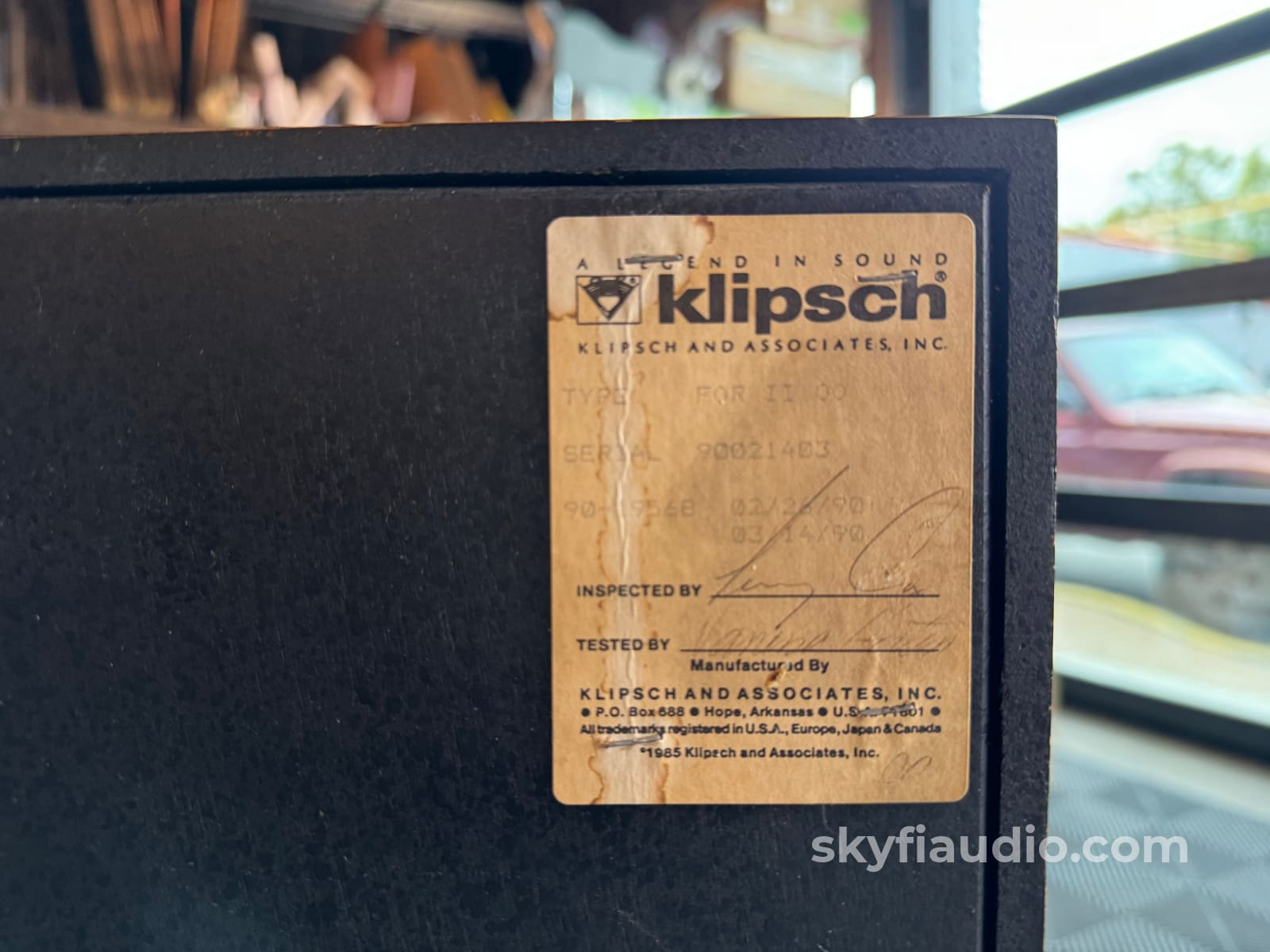 Klipsch Forte Ii Vintage Horn Speakers