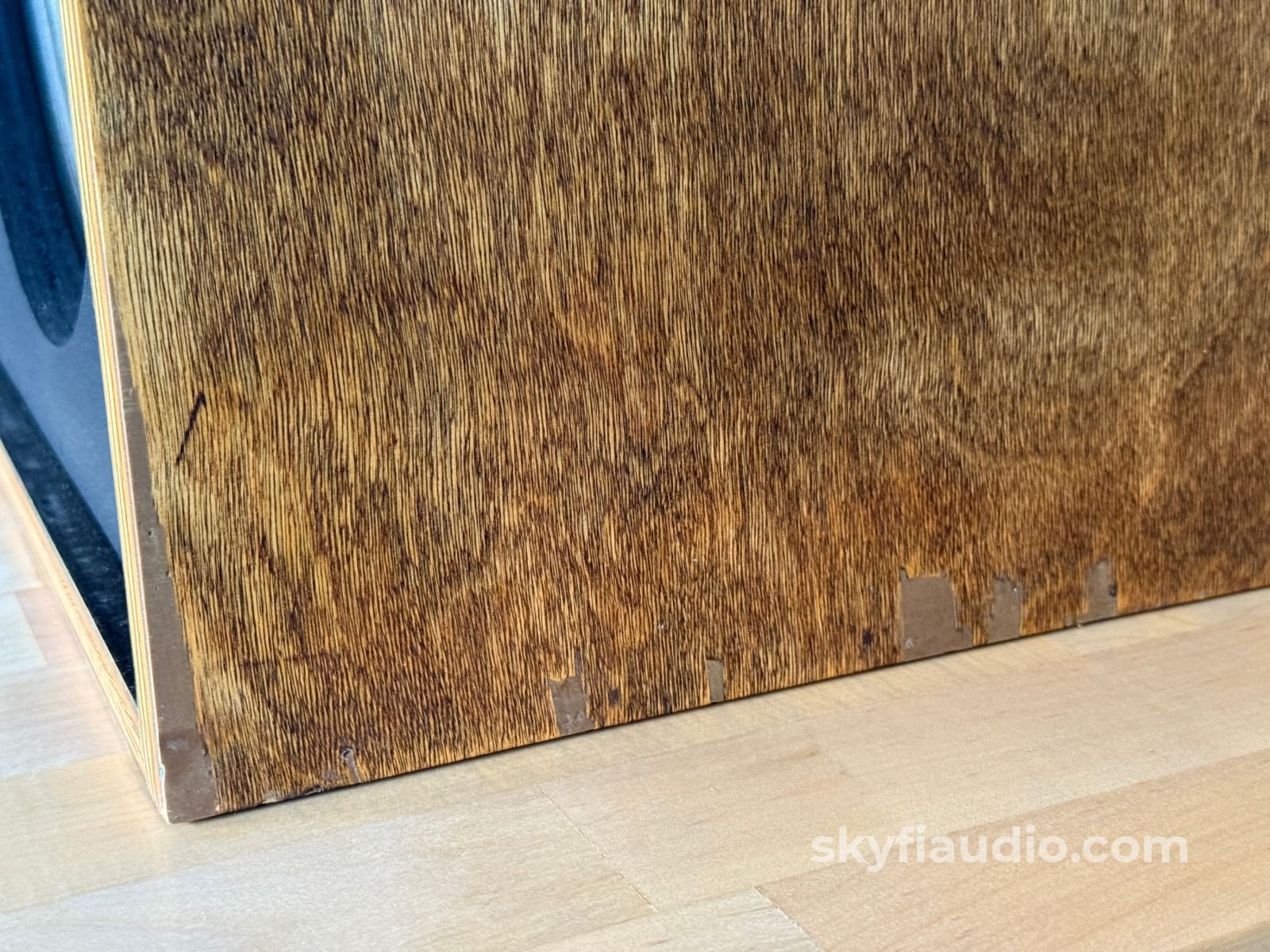 Klipsch Heresy 1.5 HBR Raw Birch w/ Rustic Oil Patina 1982 Consecutive Serials Speakers